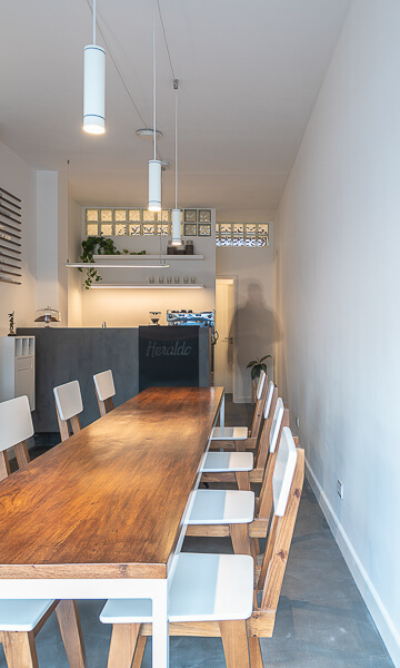 Interior Café Heraldo 