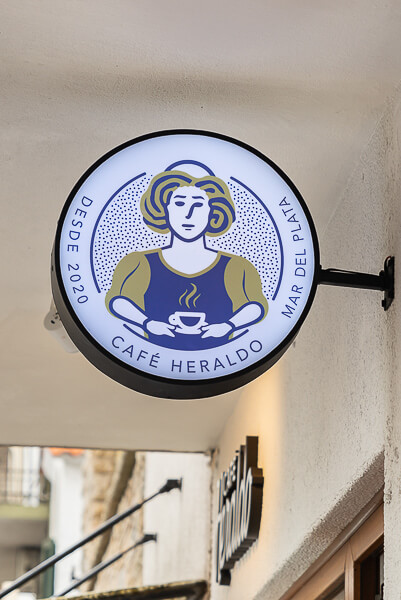 Cartel Café Heraldo 